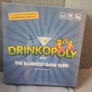 Drinkopoly Board Game Sealed
